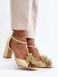 Sandały Model Laura Messi 2758 Beige - Step in style