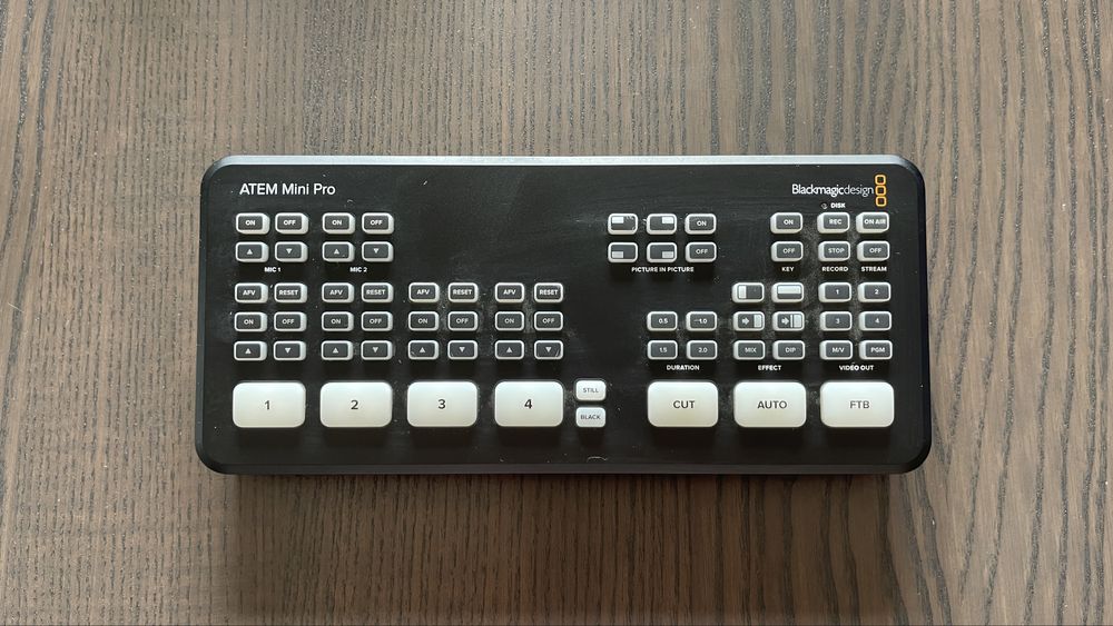 Blackmagic ATEM Mini Pro – Switcher Profissional de Vídeo