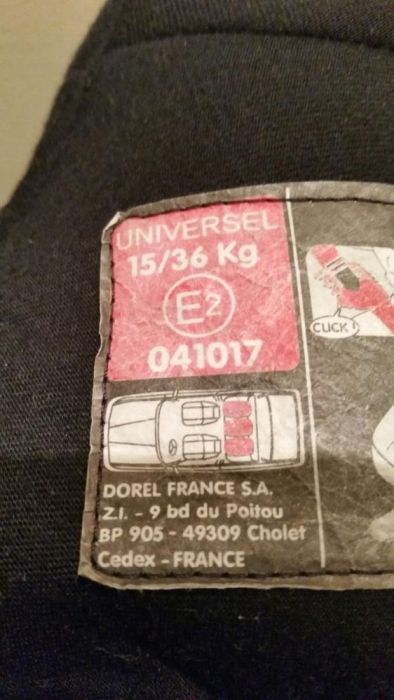 Cadeira da Bébé Confort Hipsos Safe Side dos 15Kg aos 36 Kg.