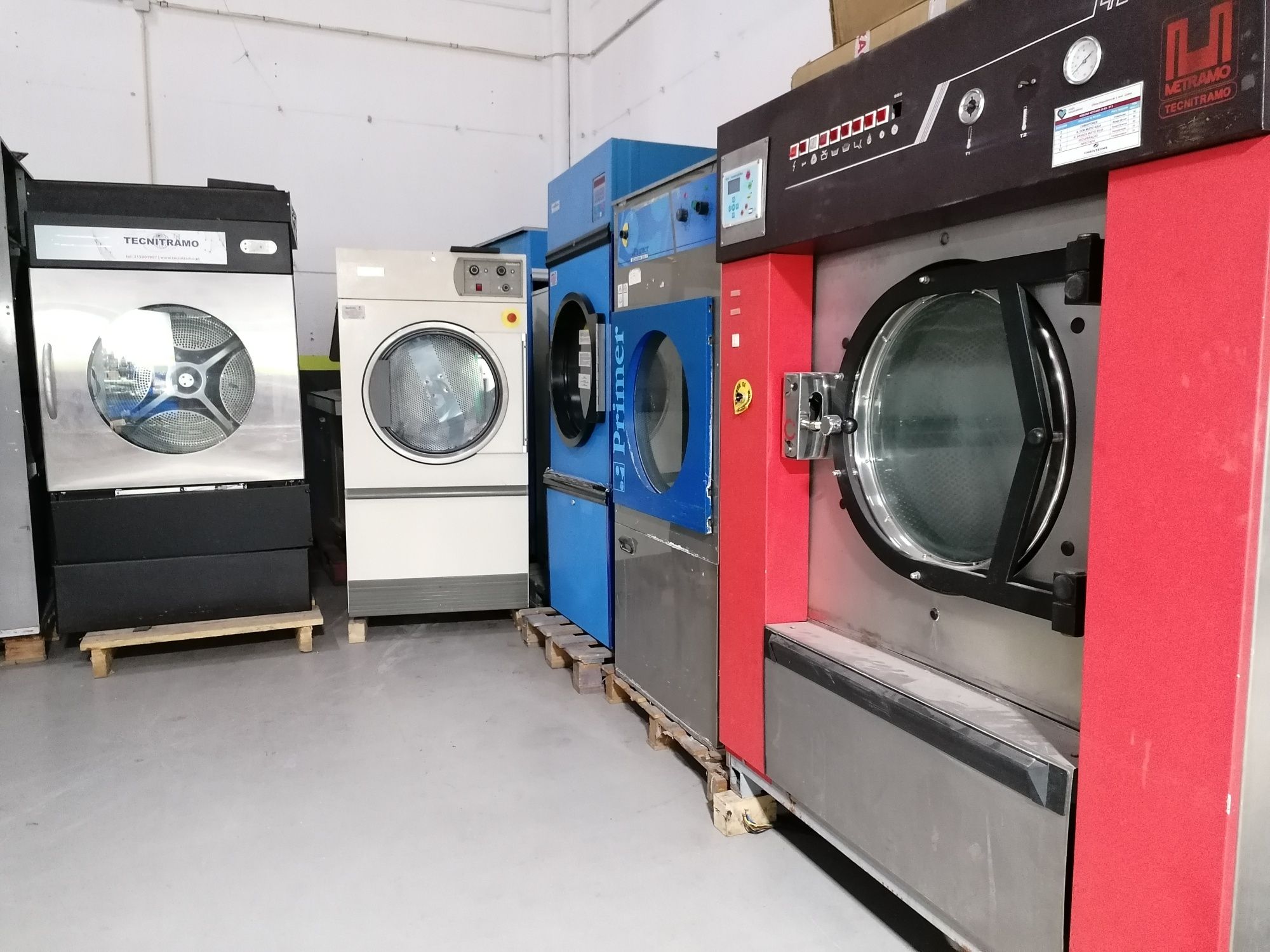 Máquinas de secar e lavar roupa industrial Self-service lares