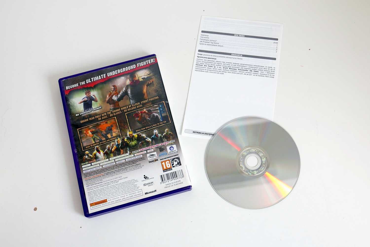 Fighters Uncaged Kinect XBOX 360