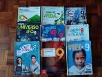 livros manuais cadernos atividades todas as disciplinas 5º 6º 7° 8° 9