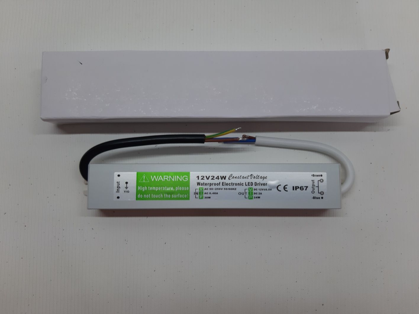 Блок живлення для світлодіодної стрічки 12V 24W