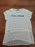 T-shirt branca de menina da Tiffosi