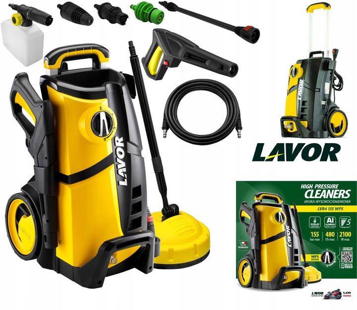 Myjka Ciśnieniowa Lvr4 155 Bar Control Samossąca