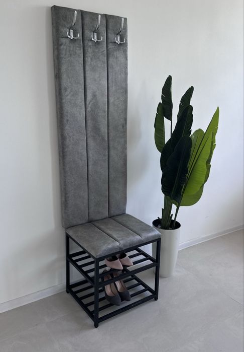 Банкетка консоль вішалкаСучасна та стильна консоль-банкетка з вбудован