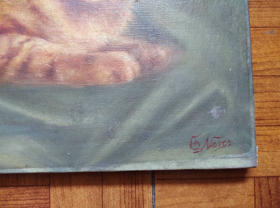 Quadro G. Neves pintado