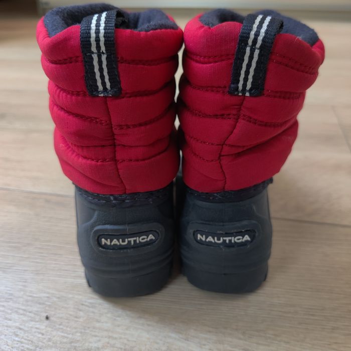 Buty zimowe rozm. 22 15 cm śniegowce ocieplane NAUTICA