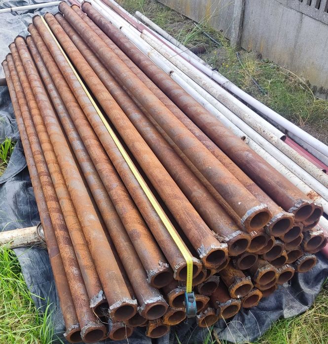 rura stalowa bezszwowa 76x5mm s235 76,2 3" ścianka 5mm