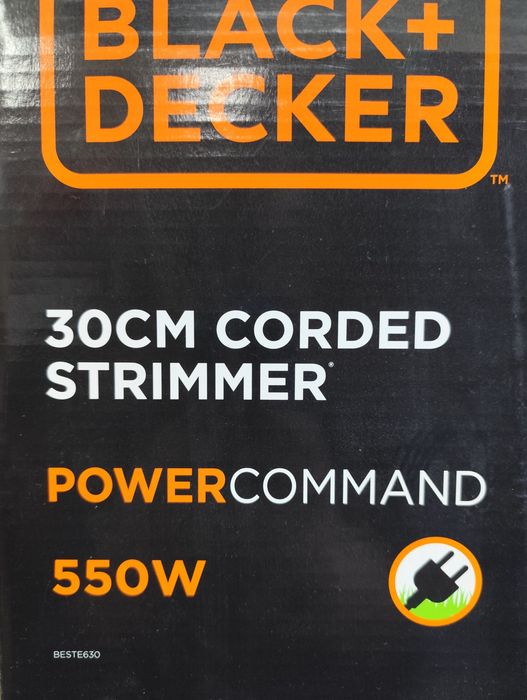 Aparador relva Black & Decker 550W (COMO NOVO)