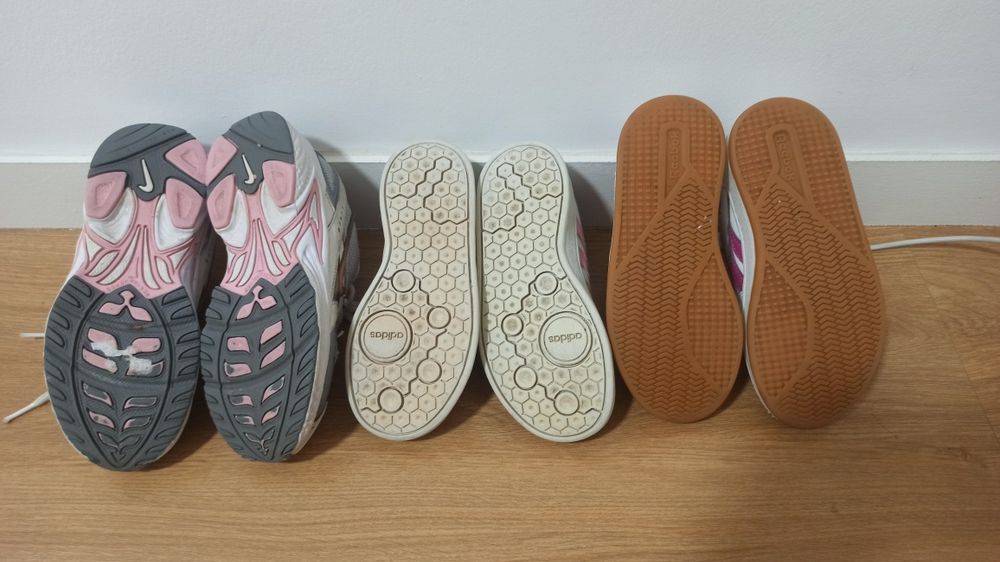 Ténis de menina Adidas Nike Reebok