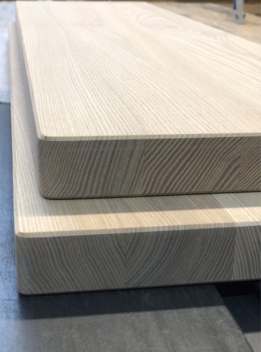 Drewniany parapet, półka, blat, trep DAB JESION  NA WYMIAR.