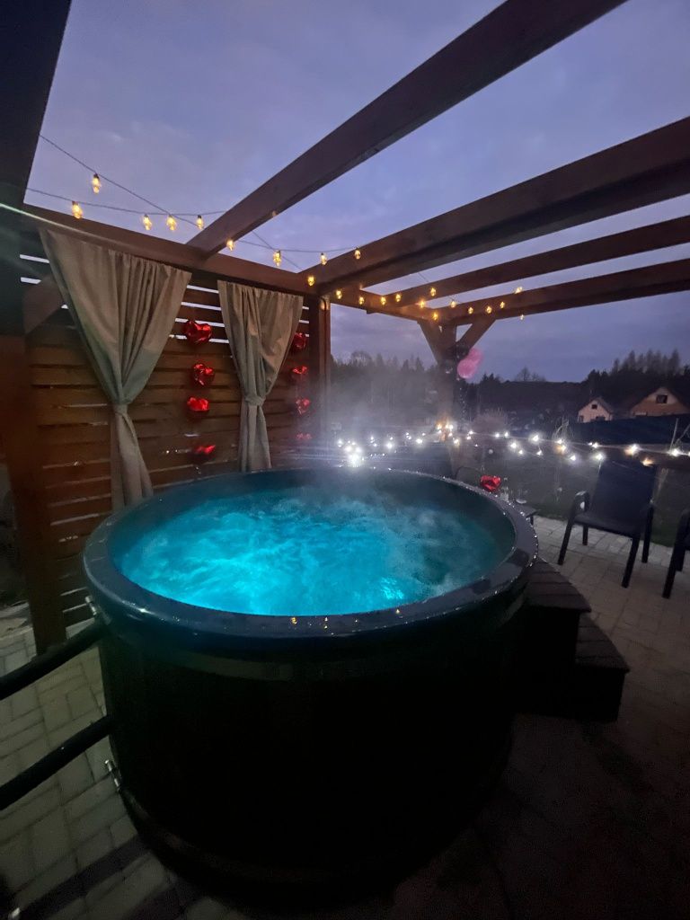 Domek do wynajęcia Narie Bogaczewo balia jacuzzi wolne od 23.08