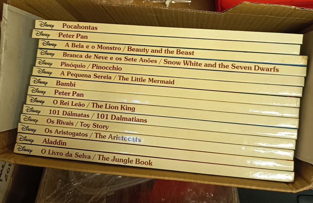 Banda desenhada - Disney - Português/Inglês - Colecção