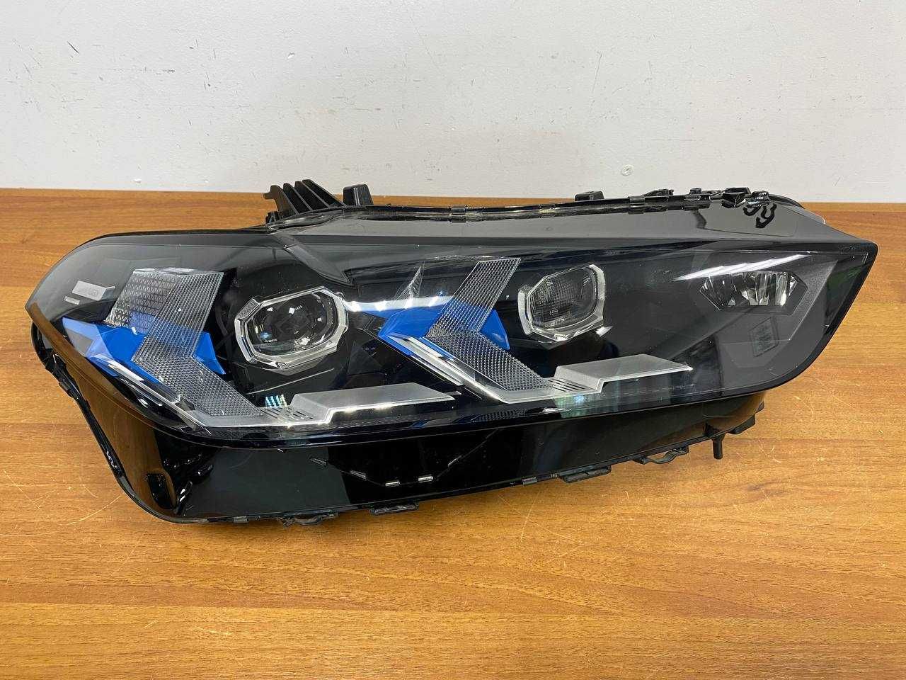Фари оптика BMW X5 X6 G05 G06 rest Chrom Blue LCI USA Г05 Г06 рест США