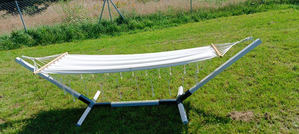 Stelaż i hamak bawełniany BOHO