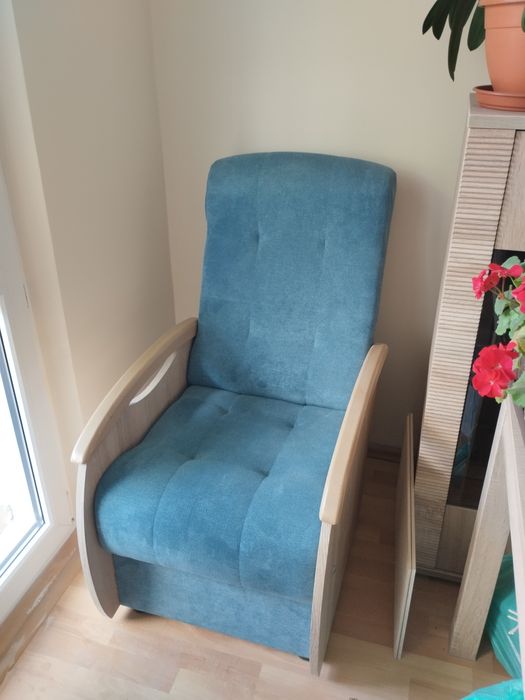 Fotel fotele klubowy uszak Ikea jak nowe