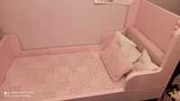Łóżko dziecięce Ikea Busunge różowe