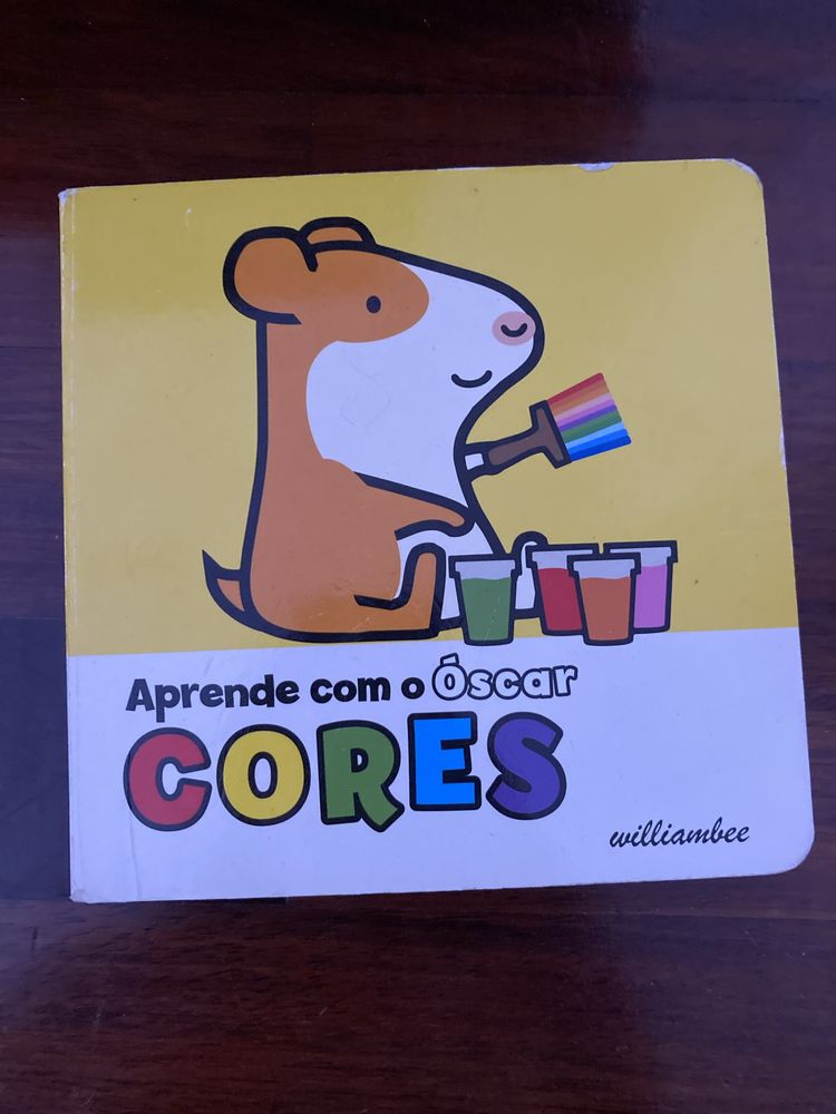 Livro aprender cores