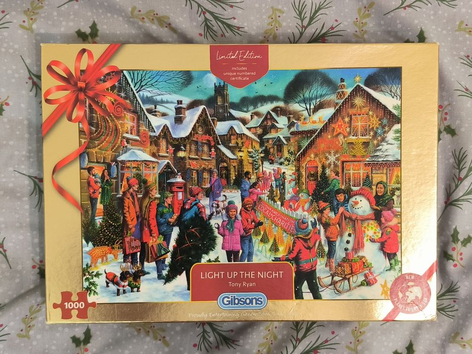 Пазли Gibsons Light up the night 1000 елементів