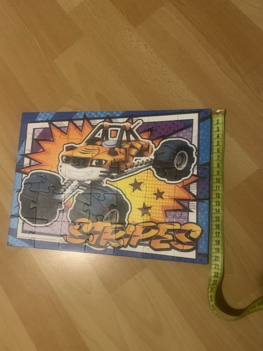 Trefl „BLAZE i jego przyjaciele”Stripes Puzzle dla dzieci 35 elementów