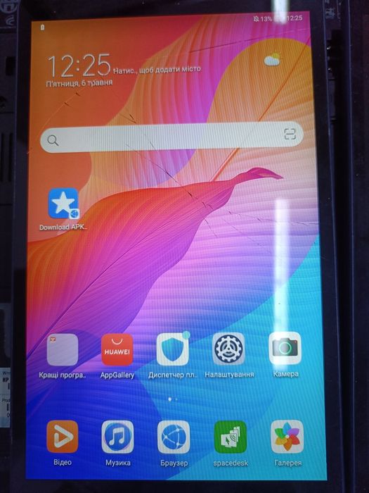 Планшет Huawei робочий