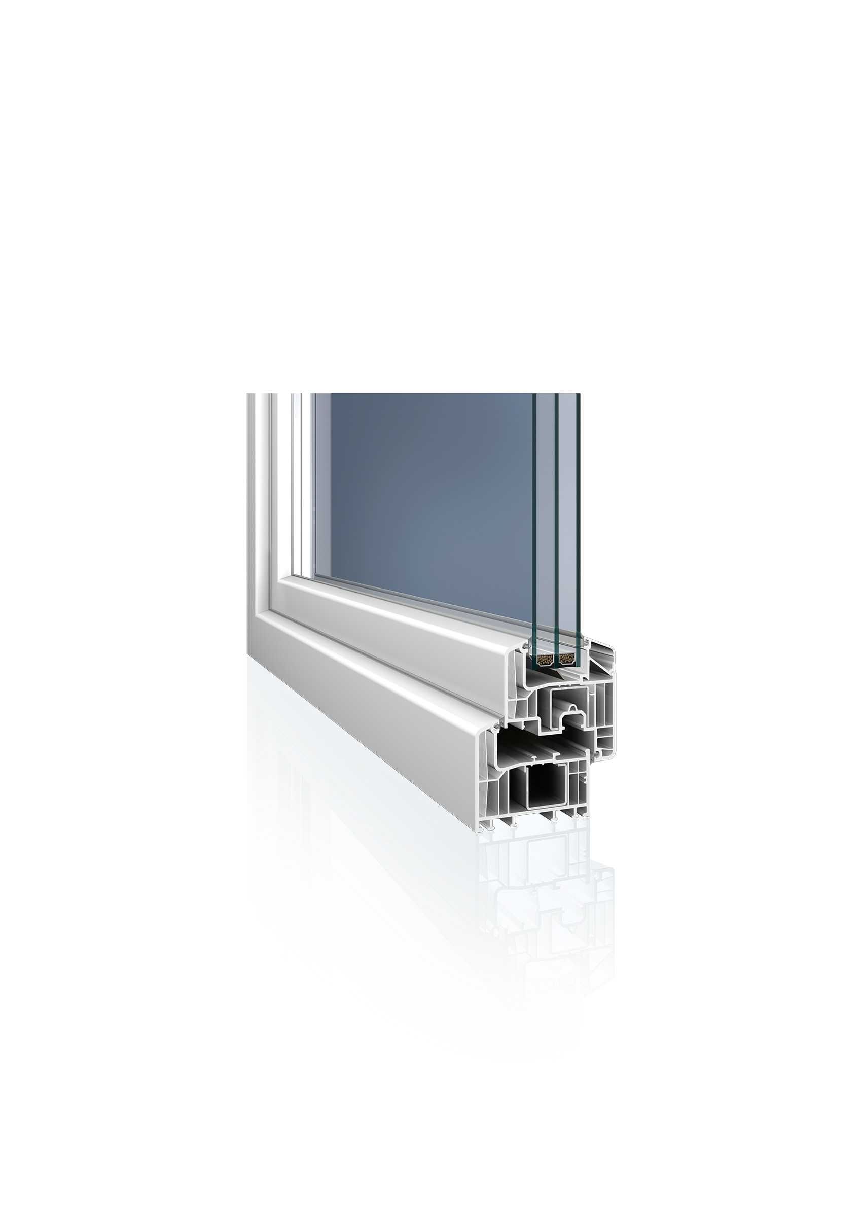Okno / drzwi tarasowe przesuwne 250x210 PSK Deceuninck Eforte