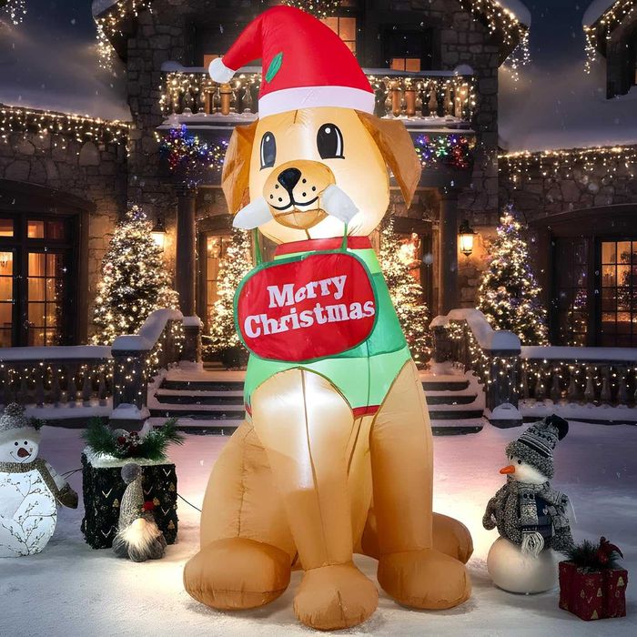 NOWA ozdoba świateczna choinka piesek led ciepła sople światełka ogród