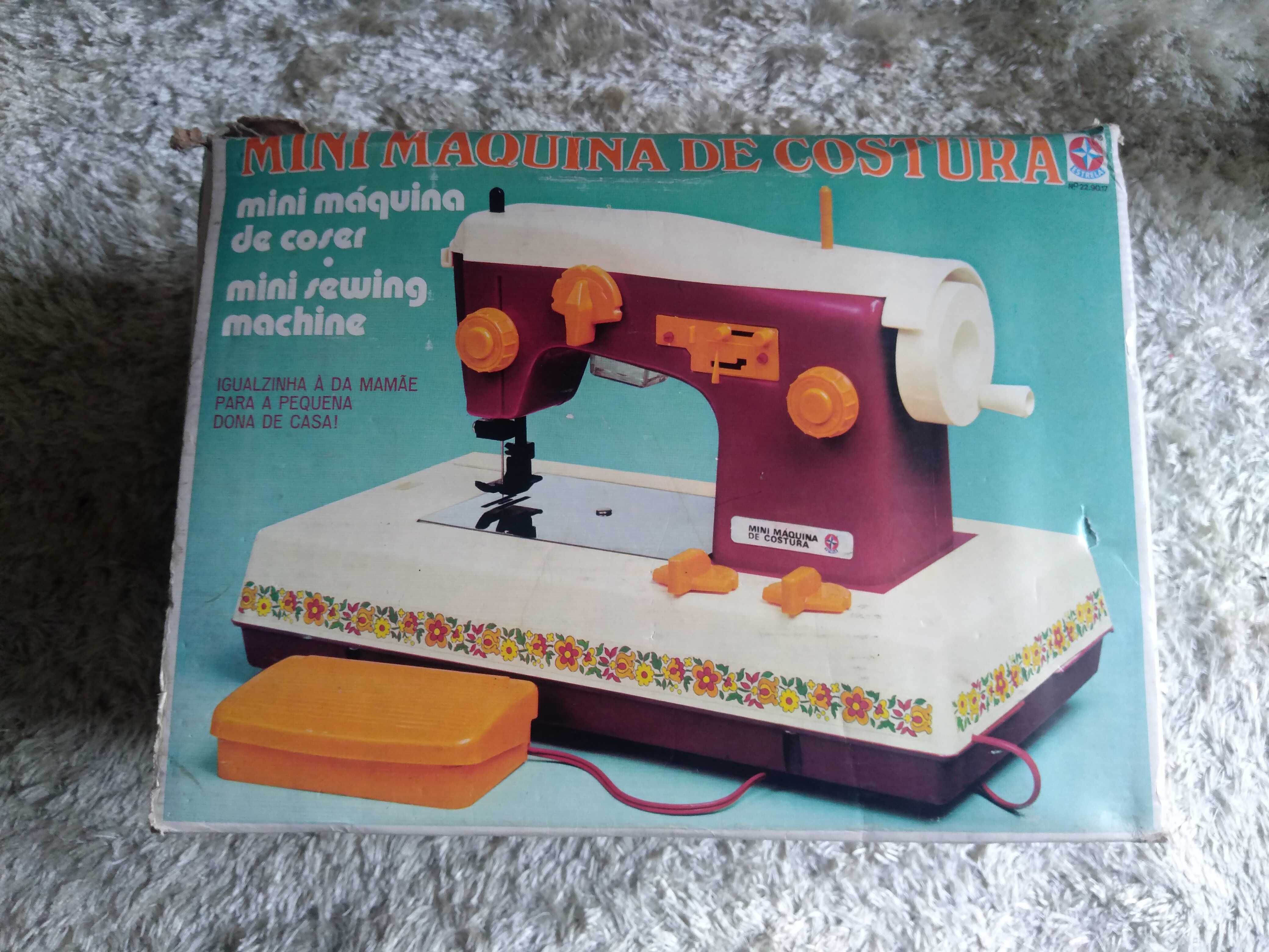 Brinquedo Mini maquina de costura crianças