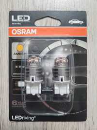 Автолампи Osram W21/5W 12V 1.5W W3x16q Amber 7915YE-02B