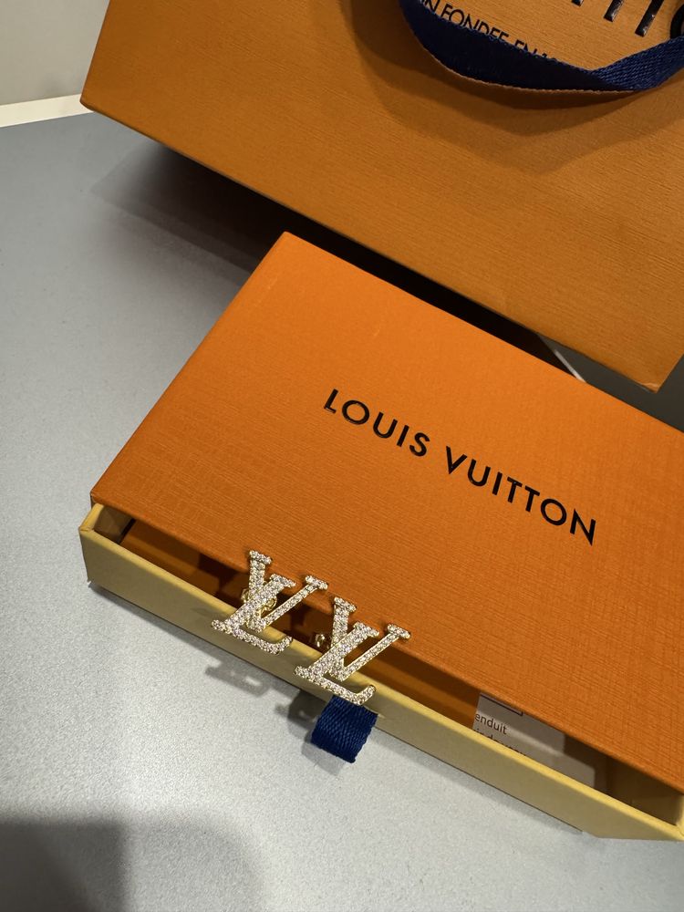 Lv louis vuitton kolczyki od reki