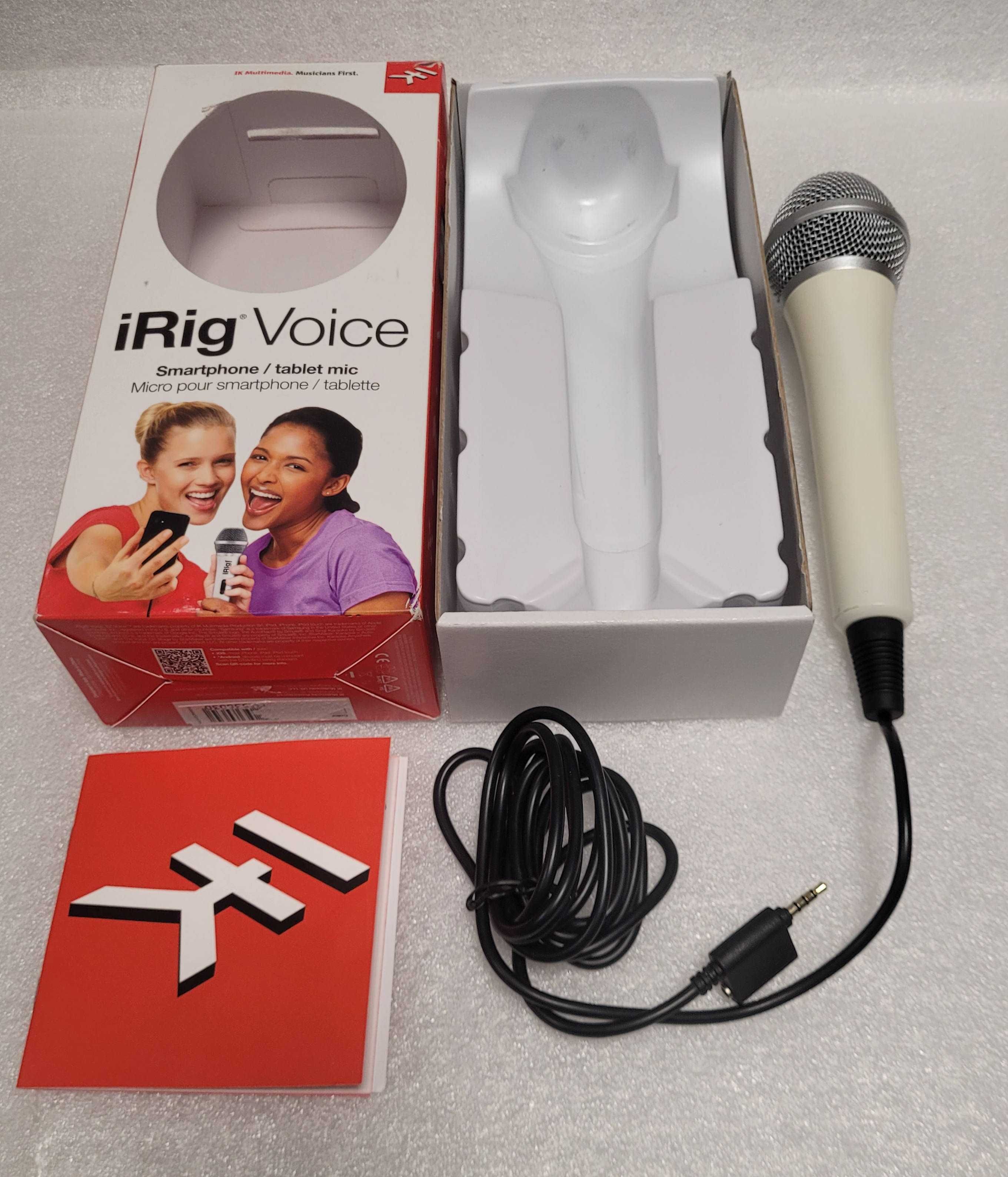 iRig Voice White Mikrofon wokalny Pudełko