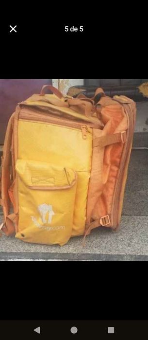 Mochila usada mas bom estado