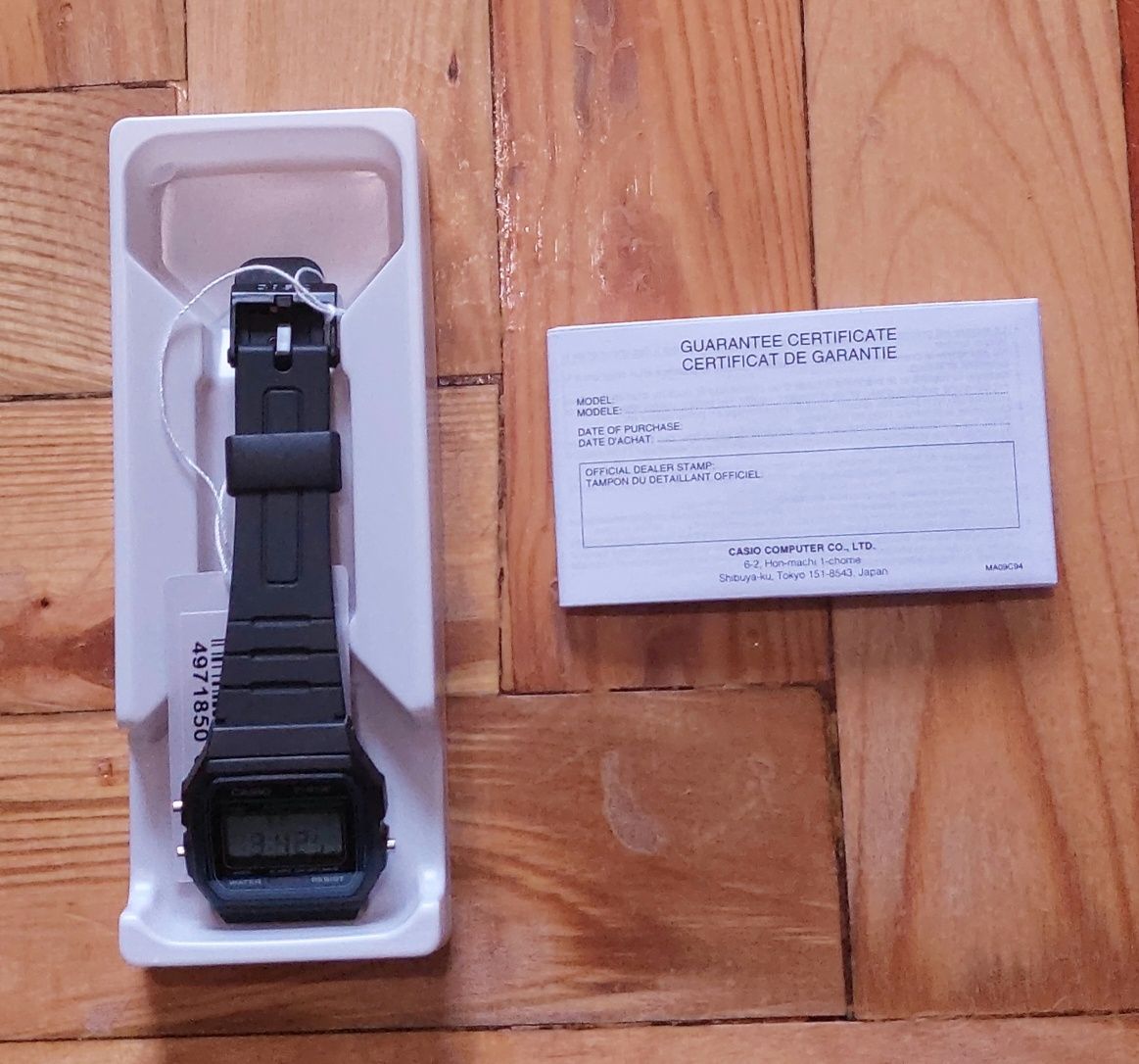 Годинник Casio F-91W