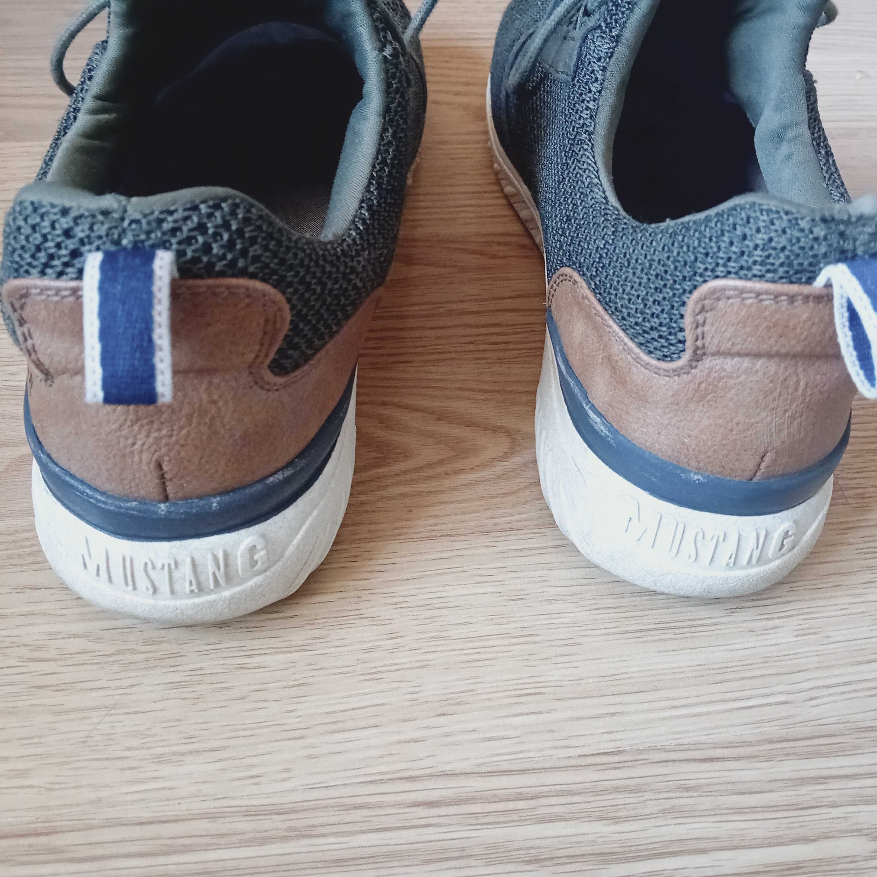 Buty męskie mustang 41 khaki