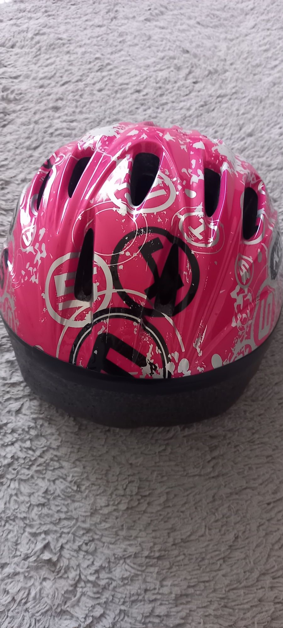 Kask rowerowy dziewczęcy XS