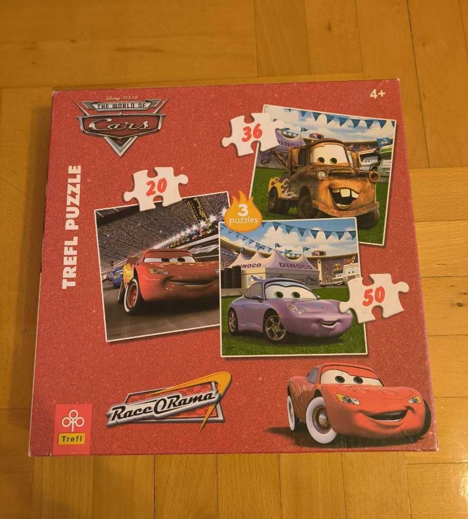 Puzzle Trefl - Auta - 3w1