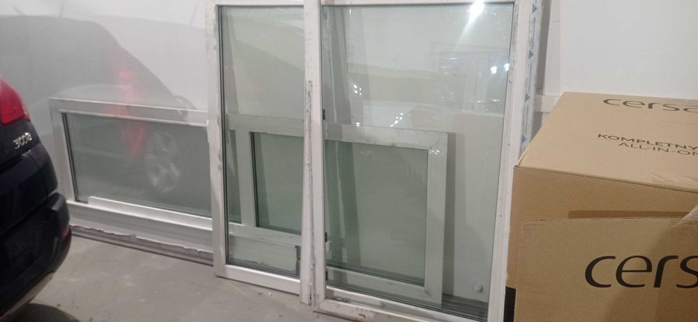 okno balkonowe z demontażu