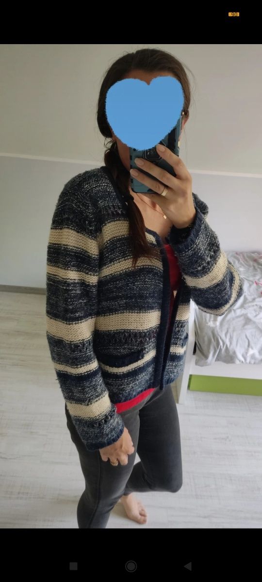 Sweter kardigan rozmiar L