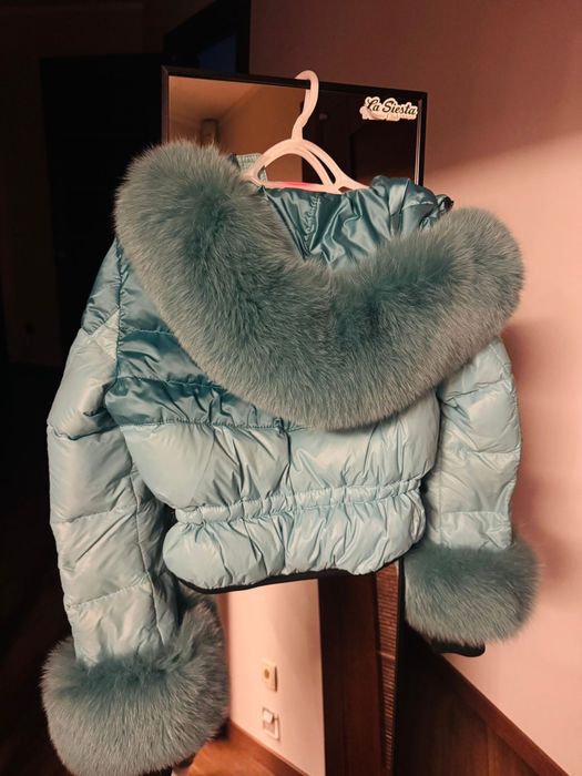 Kurtka z futrem Flo&clo Italy