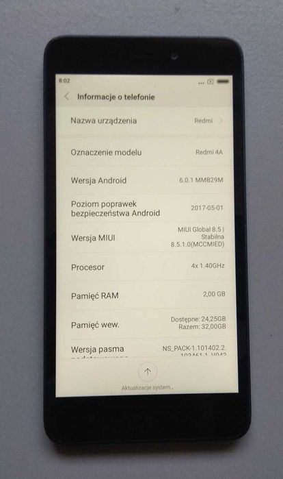 Smartfon Xaomi Redmi 4A