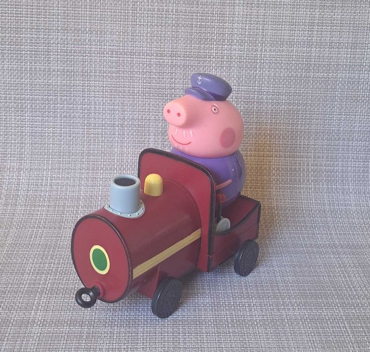 Zabawka pociąg Dziadka Świnka Peppa