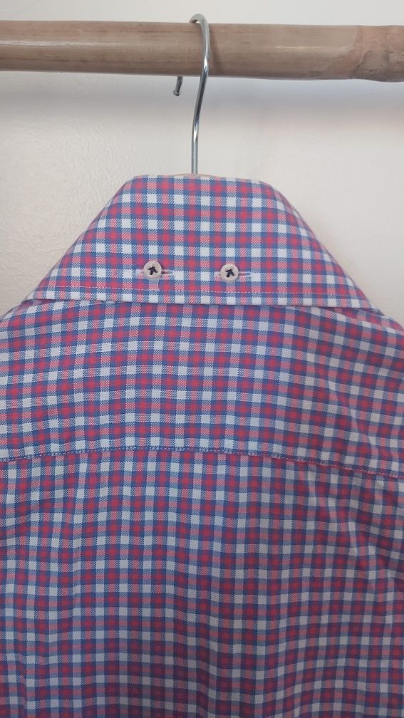 Camisa xadrez multicor da Sacoor Brothers