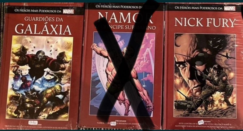 Marvel livros banda desenhada