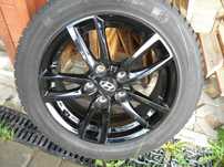 Felga alu Hyundai 16 cali,5x114,3 otwór piasty 67 czarna-160zł