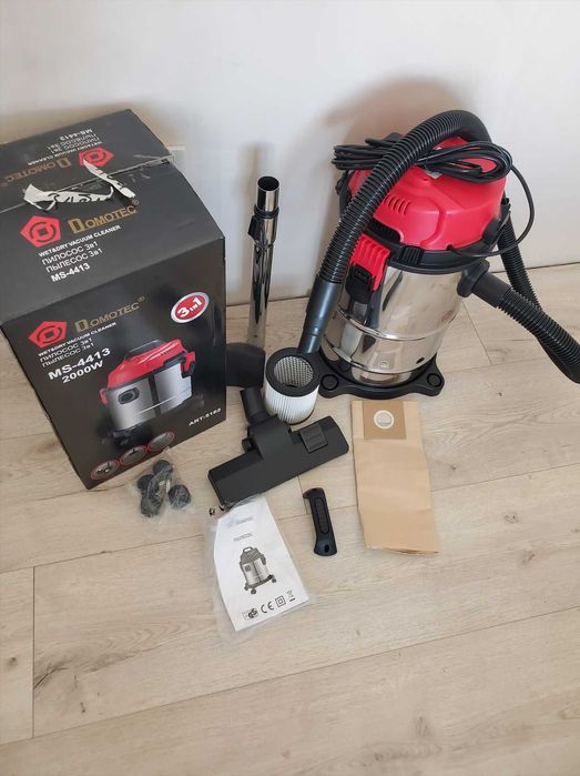 промисловий пилосос металевий бак колбовий порохотяг для прибирань