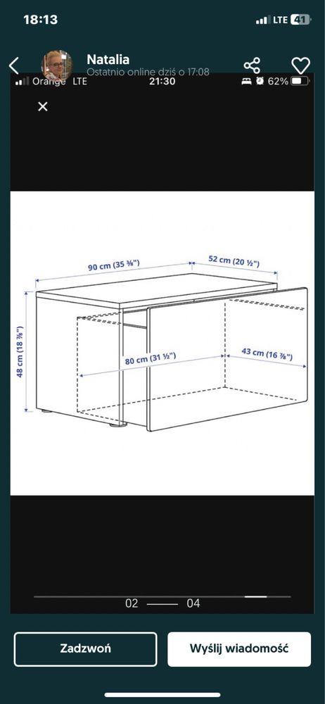 Szuflada Ikea stuva