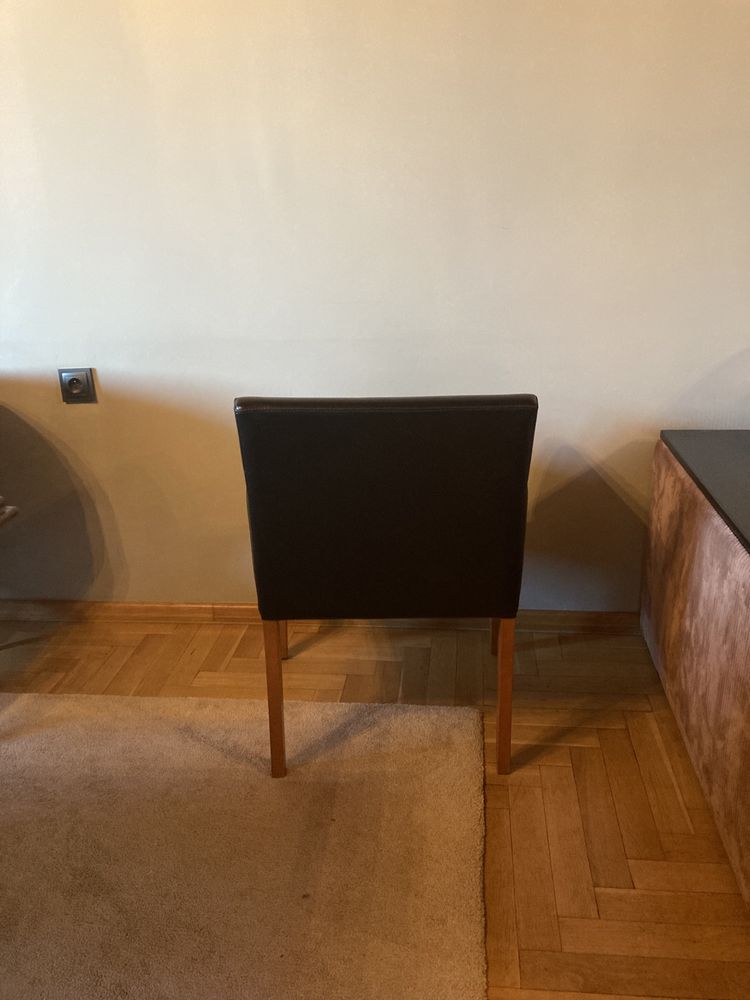 Krzesło fotel skórzany