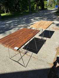 Stół 100x60 stoły blat drewniany