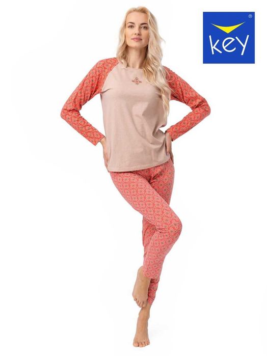 Піжами АТЛАНТІК KEY  жіночі кофта+штани бавовна Atlantic асортимент